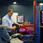 machinery fitted with sensors in a smart factory